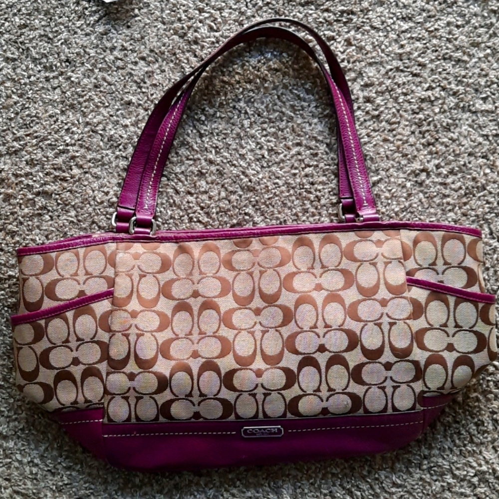 Genuine coach handbag